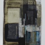 Encres et collages papier 55x41