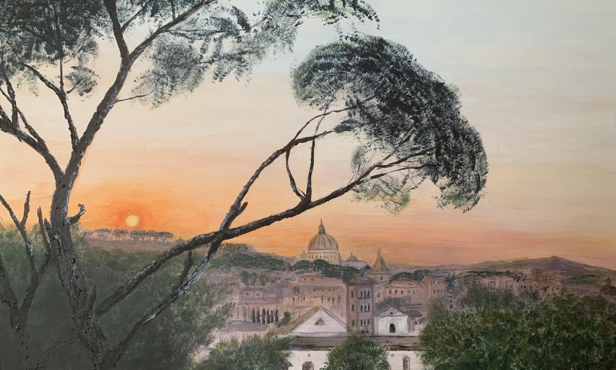 Soir de juin à Rome