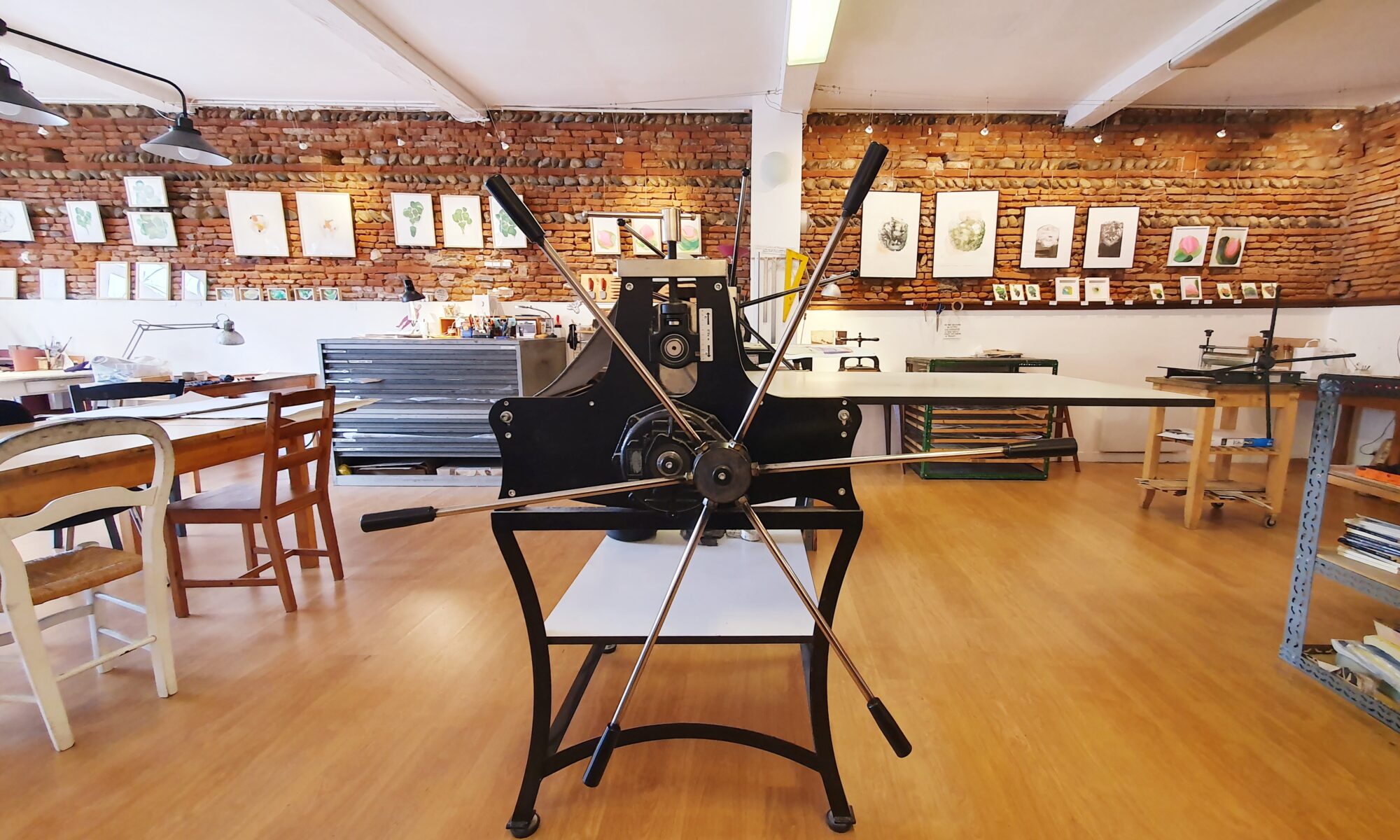 La Catalane à l'atelier